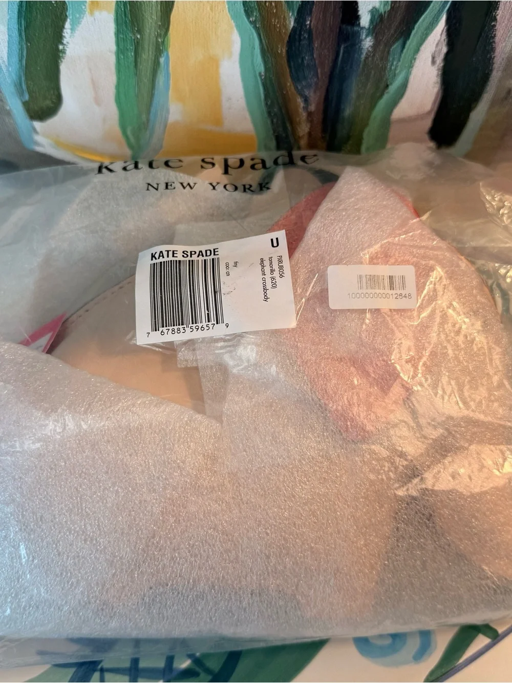 NWT Kate Spade Novelty tiny elephant crossbody Pink